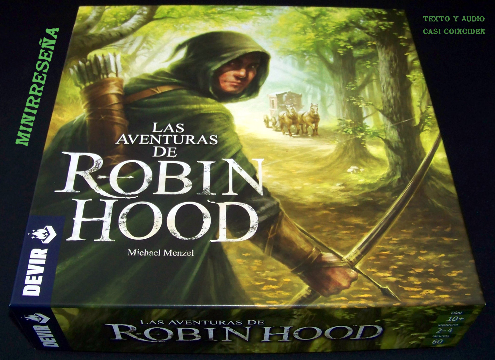 Juego de mesa Robin Hood - Carátula