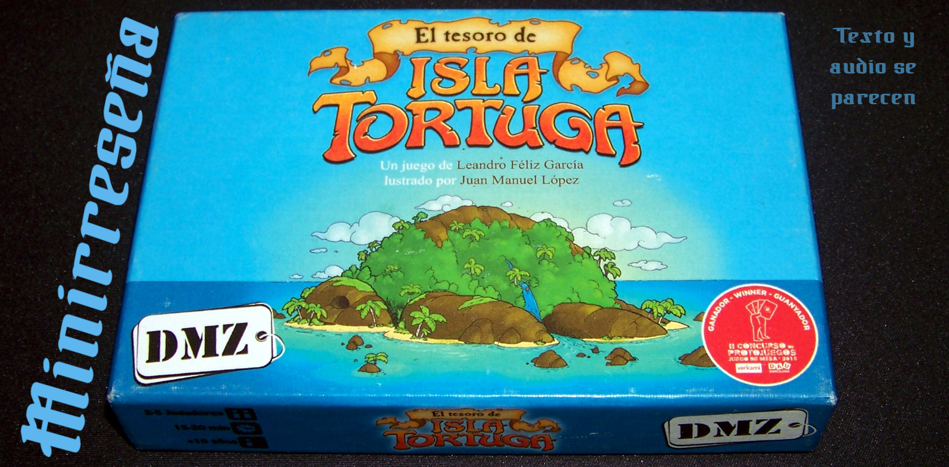Juego de mesa El Tesoro Isla Tortuga - Carátula