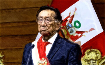 Fotomanipulación nuevo presidente Perú