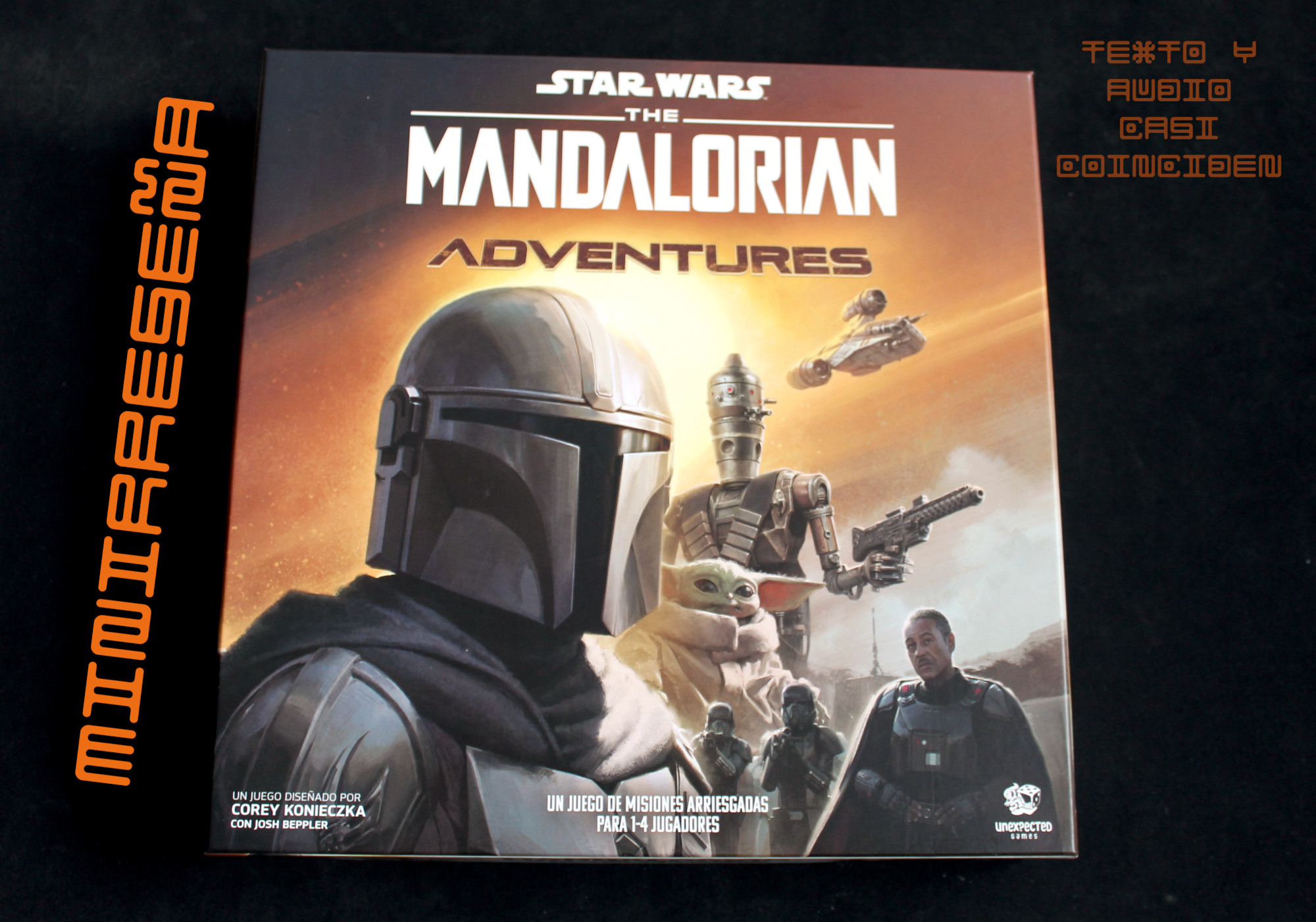 Juego de mesa The Mandalorian - carátula