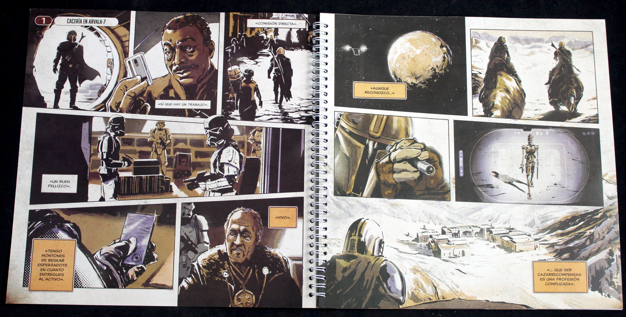 Juego de mesa The Mandalorian - Primer cómic