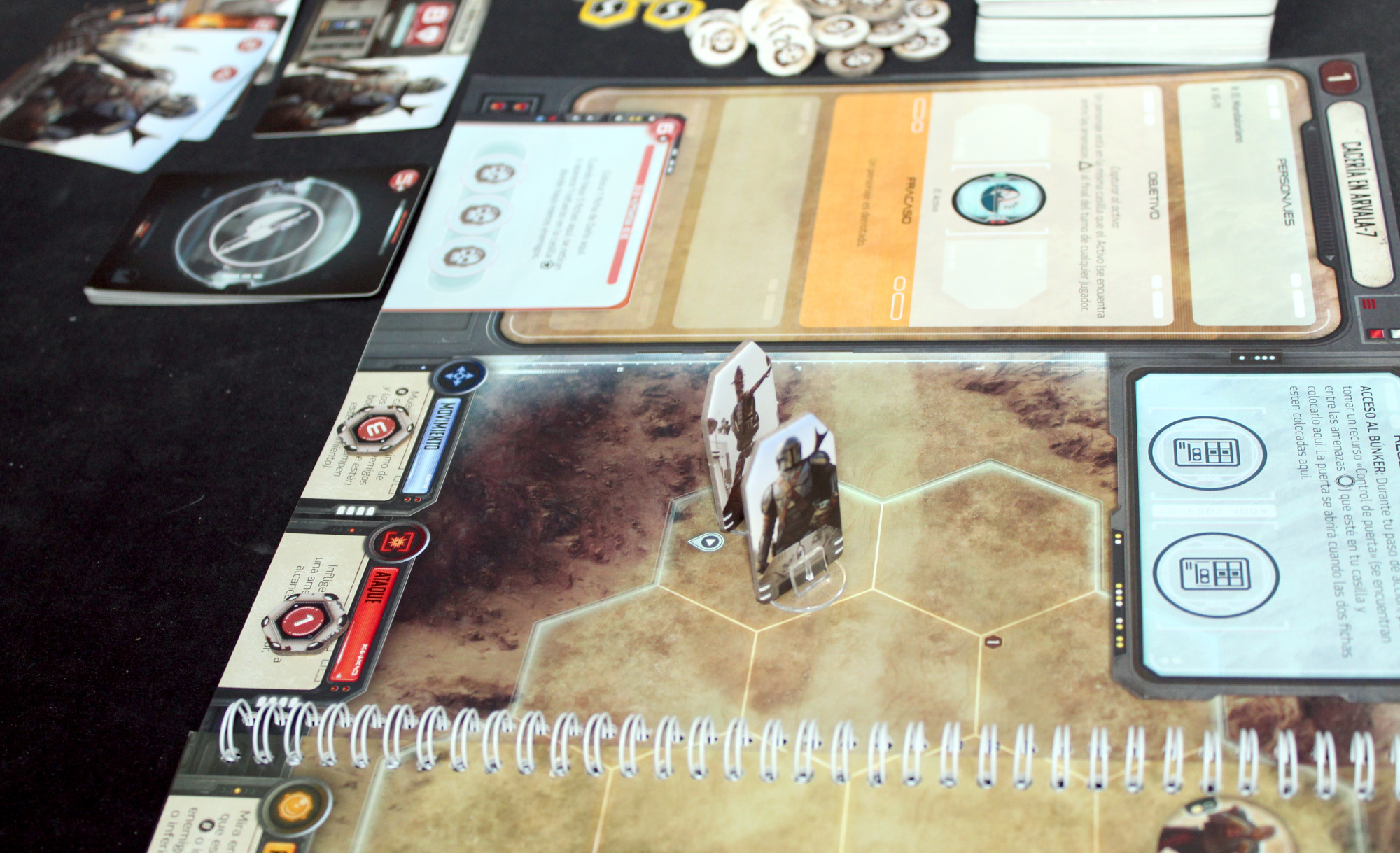 Juego de mesa The Mandalorian - comienza la aventura