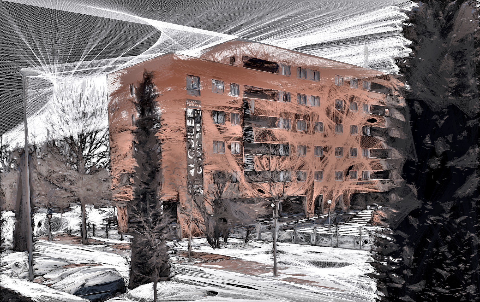 Fotomanipulación, viviendas en alquiler