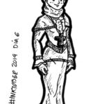 Inktober 2019 Día 06 - La regenta (La Re-Gente)