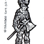 Inktober 2019 Día 11 - Leñador (VoraZ Desangre)