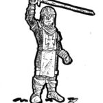 Inktober 2019 día 24 - Muño Gustioz (Zid)