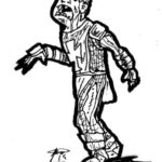 Inktober 2019 día 26 - Pedro Bermúdez (Zid)