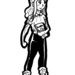 Inktober 2019 yapa - estudiante (Zombi del Hortelano)